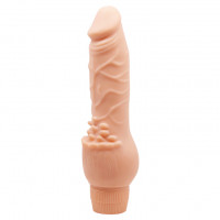 Вібратор Baile Barbara Clark Realistic Multi-Speed Vibrator 19.5 см, тілесний