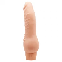 Вібратор Baile Barbara Clark Realistic Multi-Speed Vibrator 19.5 см, тілесний — Переглянути зображення 5