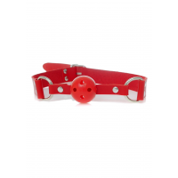 Кляп червоного кольору Knebel-Ball Gag - Fetish Boss Series