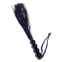 Батіг Silicone Whip, Fetish Boss Series, 35,5 см, чорний — Просмотреть изображение 3