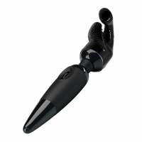 Універсальний масажер з насадкою Sensual Massager, чорний — Просмотреть изображение 3