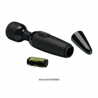 Універсальний масажер з насадкою Sensual Massager, чорний — Просмотреть изображение 4