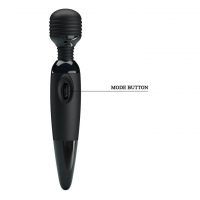 Універсальний масажер з насадкою Sensual Massager, чорний — Просмотреть изображение 5