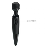 Універсальний масажер з насадкою Sensual Massager, чорний — Просмотреть изображение 5