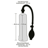 Вакуумна помпа Bang Bang Penis Pump black, чорна — Просмотреть изображение 3
