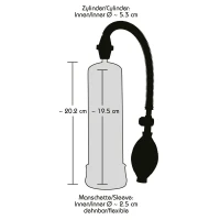 Вакуумна помпа Bang Bang Penis Pump black, чорна — Переглянути зображення 3