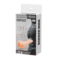 Анус мастурбатор Bigger Man 8.5, тілесний — Просмотреть изображение 6