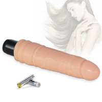Вібратор Lovetoy Real Feel Cyberskin, 19 см