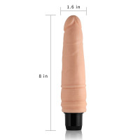 Вібратор Lovetoy Real Feel Cyberskin, 19 см — Просмотреть изображение 5