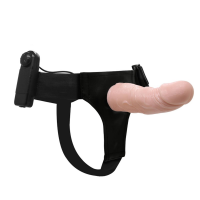 Страпон Baile Ultra Passionate Harness, тілесний — Переглянути зображення 9