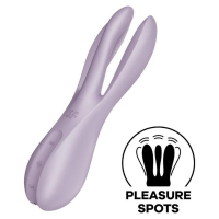 Кліторальний вібратор Satisfyer Threesome 2, фіолетовий