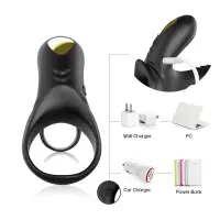 Насадка на член Penis Ring Ranger, чорна — Просмотреть изображение 5