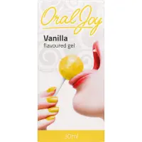 Оральний лубрикант Oral Joy Vanilla, ваніль, 30 мл — Переглянути зображення 3