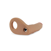 Насадка на член 7 The Ultra Soft Double Vibrating — Просмотреть изображение 4