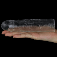 Насадка на член Flawless Clear Penis Sleeve Add 1'' — Просмотреть изображение 5