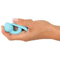 Анальна пробка Cuties Mini Butt Plug, блакитна — Просмотреть изображение 5