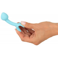 Анальна пробка Cuties Mini Butt Plug, блакитна — Просмотреть изображение 7