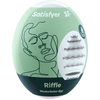 Набір яєць мастурбаторів SATISFYER MASTURBATOR EGG SET RIFFLE 3ШТ — Переглянути зображення 4