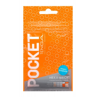 Мастурбатор Pocket Tenga Hexa-Brick — Переглянути зображення 4