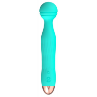 Універсальний вібромасажер Mini Vibrator Cuties Green, бірюзовий — Просмотреть изображение 3