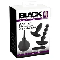 Набір анальних іграшок Black Velvets, чорний — Просмотреть изображение 2