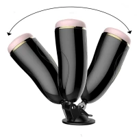 Мастурбатор вагіна Vibrating Masturbation Cup USB 7 + Interactive Function / Talk Mode — Просмотреть изображение 2