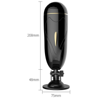 Мастурбатор вагіна Vibrating Masturbation Cup USB 7 + Interactive Function / Talk Mode — Просмотреть изображение 4