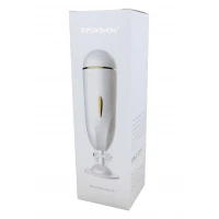 Мастурбатор вагіна Vibrating Masturbation Cup USB 7 + Interactive Function / Talk Mode — Просмотреть изображение 8