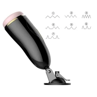 Мастурбатор вагіна Vibrating Masturbation Cup USB 7 + Interactive Function / Talk Mode — Просмотреть изображение 9