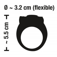Віброкільце Smile Vibro-cock Ring — Просмотреть изображение 8