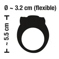Віброкільце Smile Vibro-cock Ring — фото 8