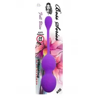Вагінальні кульки Boss Series Silicone Kegel Balls, 80 г, 32 мм, фіолетові — Переглянути зображення 3