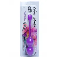 Вагінальні кульки Boss Series Silicone Kegel Balls, 80 г, 32 мм, фіолетові — Переглянути зображення 4
