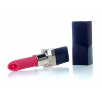 Кліторальний вібратор Boss Series Rechargeable Lipstick Vibrator, рожевий — Просмотреть изображение 4
