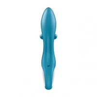Вібратор Satisfyer Embrace Me, блакитний — Переглянути зображення 3