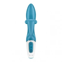 Вібратор Satisfyer Embrace Me, блакитний — Переглянути зображення 6