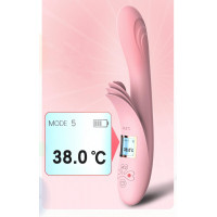 Віібратор з підігрівом Lilo USB -Pink — Просмотреть изображение 4