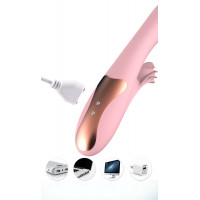 Віібратор з підігрівом Lilo USB -Pink — Просмотреть изображение 5