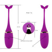 Віброяйце з пультом керування B-Series Vibratong Egg, рожеве — Просмотреть изображение 3