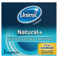 Презервативи UNIMIL BOX 3 NATURAL+