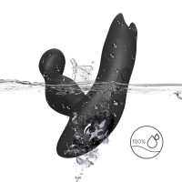 Вібростимулятор простати з ротацією Prostate Massager Bat King, чорний — Просмотреть изображение 8