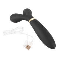Вібратор Couples Choice 3 Motors Vibrator, чорний — Просмотреть изображение 5