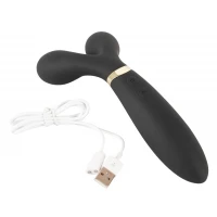 Вібратор Couples Choice 3 Motors Vibrator, чорний — Просмотреть изображение 5