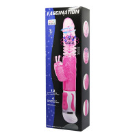 Вібратор кролик Fascination, рожевий — Просмотреть изображение 6