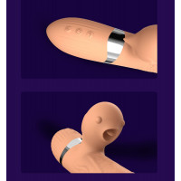 Вібратор B-Series Basia Thrusting Vibrator 2 in 1 Tongue — Просмотреть изображение 4