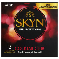 Презервативи Unimil Skyn Cocktail Club, 3 шт