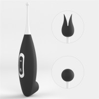 Кліторальний вібратор з вакуумним стимулятором IJOY Rechargeable Clit Pro, чорний — Просмотреть изображение 4