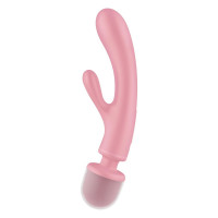 Універсальний вібромасажер Satisfyer Triple Lover, рожевий — Просмотреть изображение 3