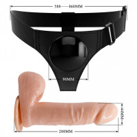 Страпон ON PRETTY LOVE HARNESS BRIEFS TOM — Просмотреть изображение 8