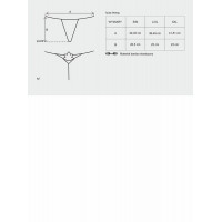 Еротичні стрінги Obsessive String, L/XL — Просмотреть изображение 4